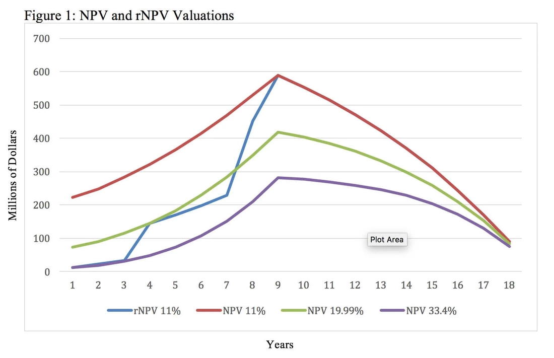 NPV and rNPV Valuations